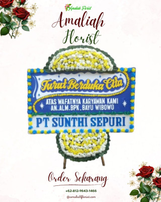 Papan Bunga Duka di Lintong Nihuta