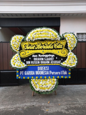 Papan Bunga Duka di Lintong Nihuta